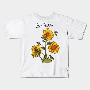 Bee Positive Kids T-Shirt